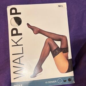 Black Lace Top Stockings